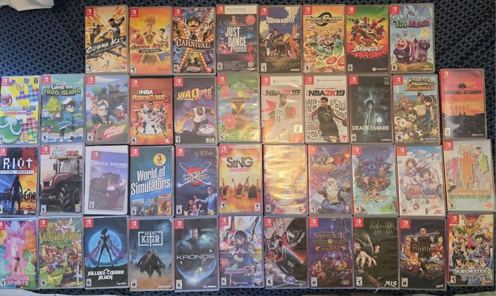 Nintendo Switch games $20