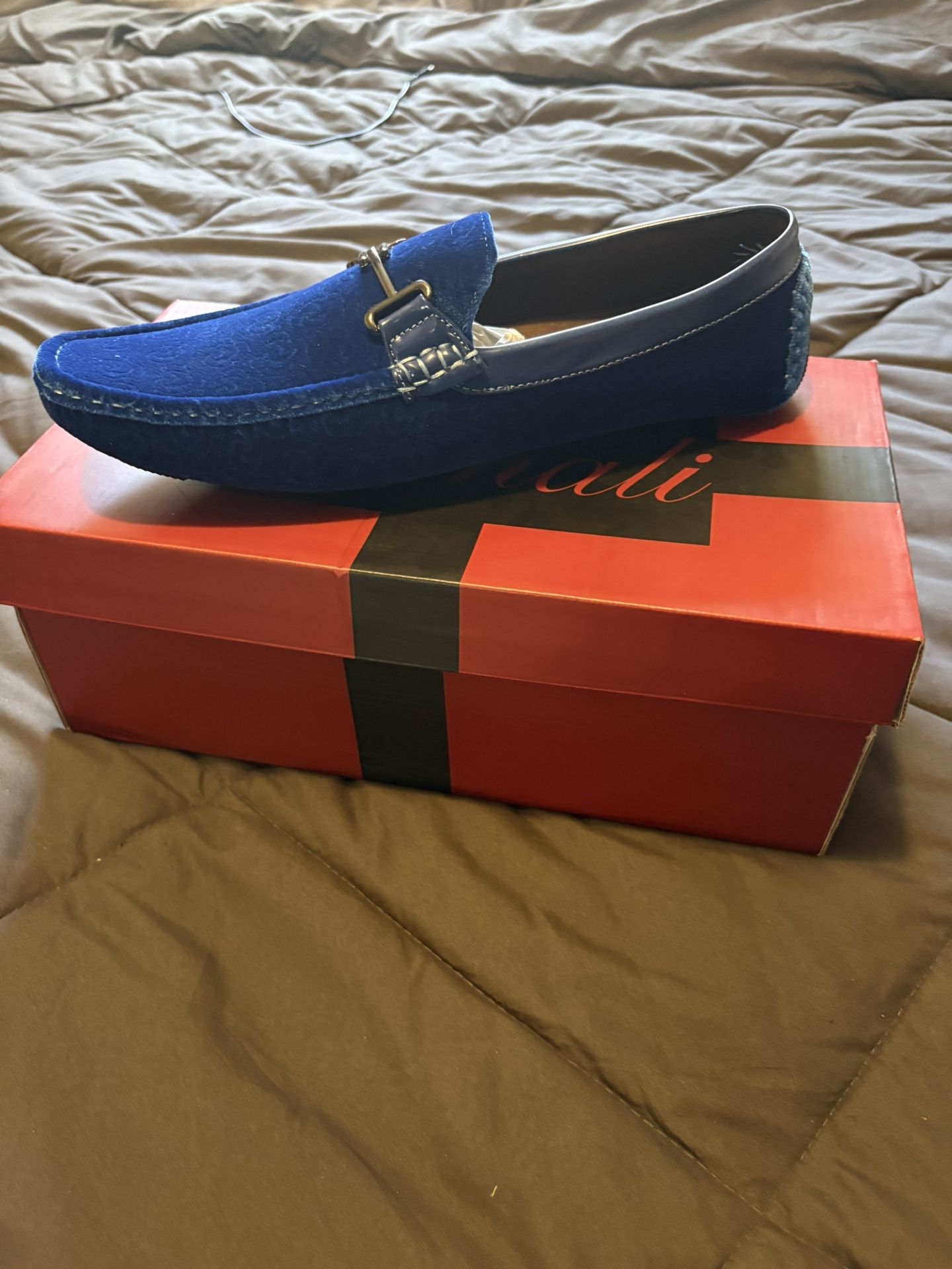 Amali Royal Blue Dress Shoe Size 12