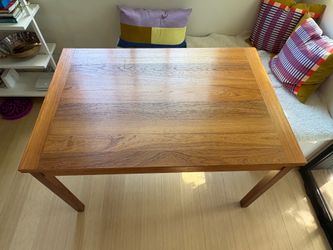 Vintage Danish Teak Expandable Dining Table by Ansager Møbler – Made in Denmark