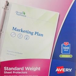 Standard Weight Sheet Protectors 
