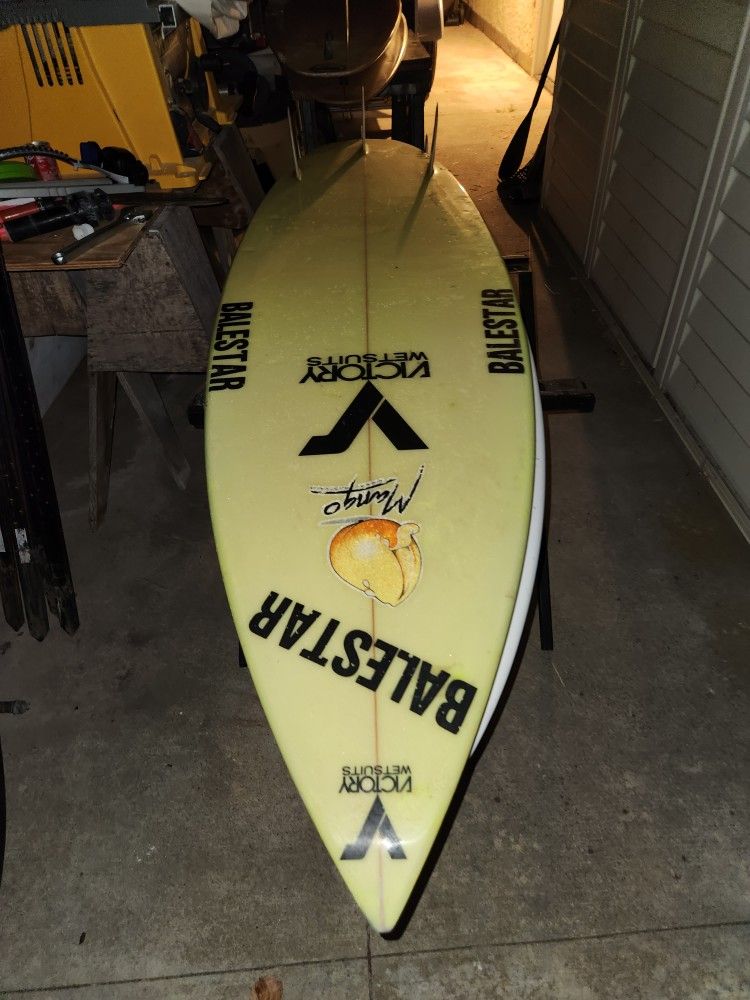Vintage 80s Surfboard Nectar