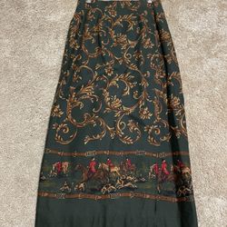 Vintage Talbots Faux wrap skirt. Size 4