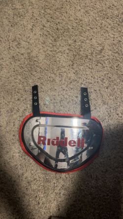 Riddell Chrome Back Plate