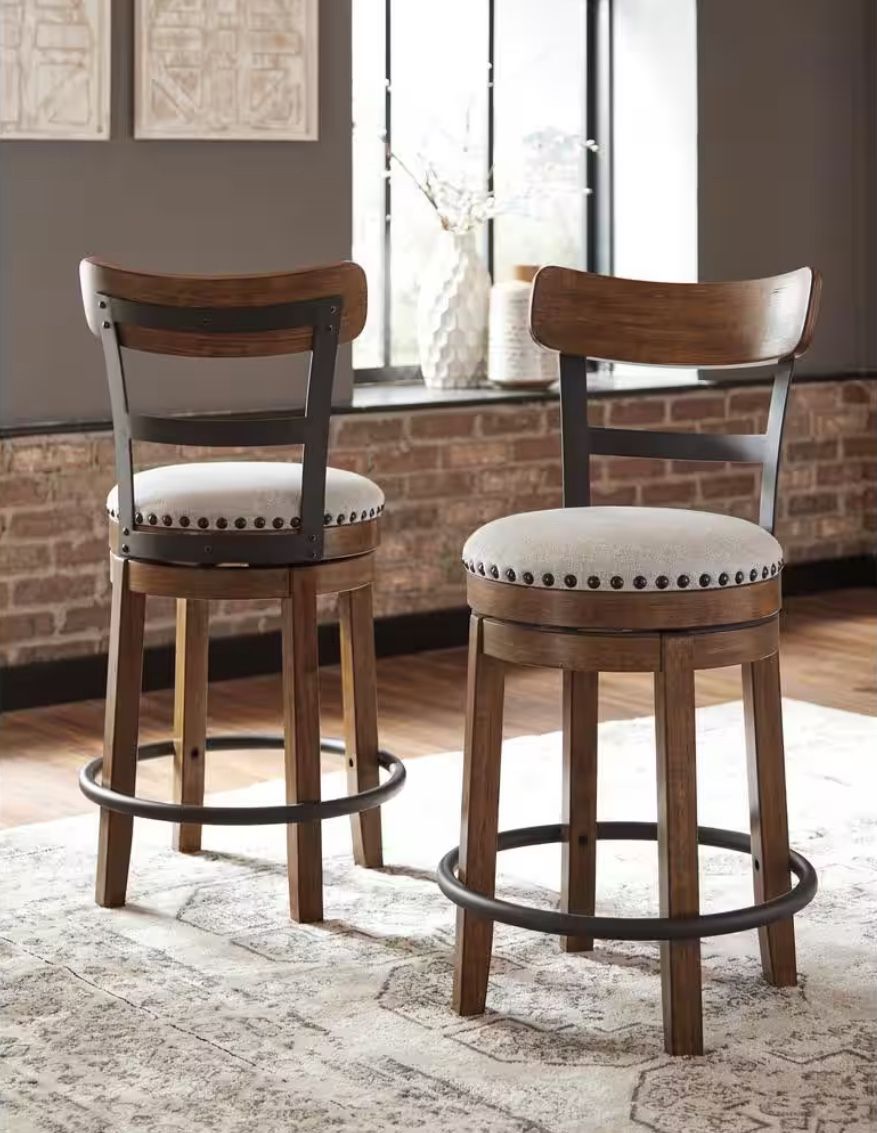 2 Very Comfortable Bar Stools