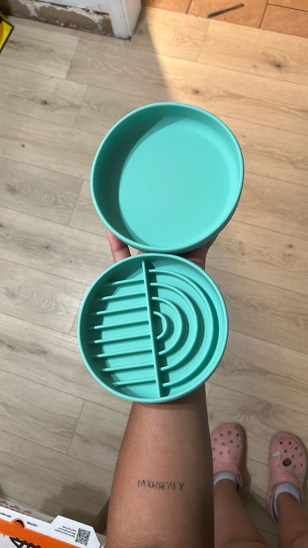 Pet Food And Water Bowl