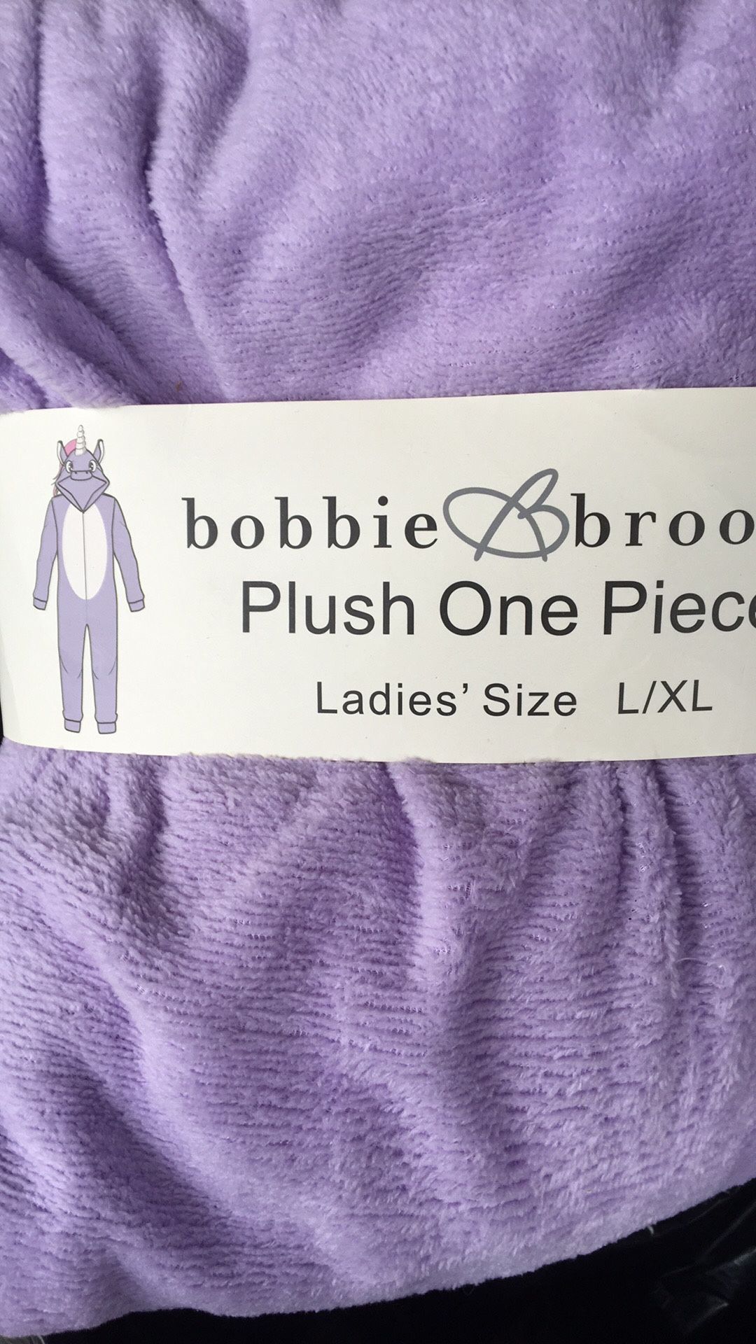 Plush One Peice Suit.    Size Lg/xl