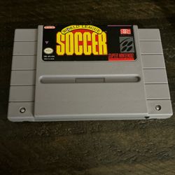 World League Soccer (Super Nintendo SNES) Cartridge Only Tested