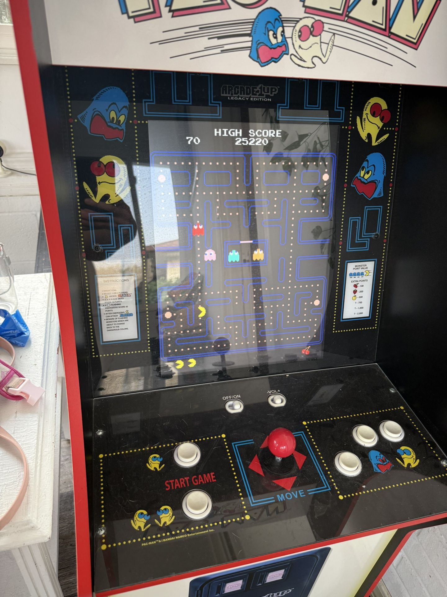 pac man arcade game