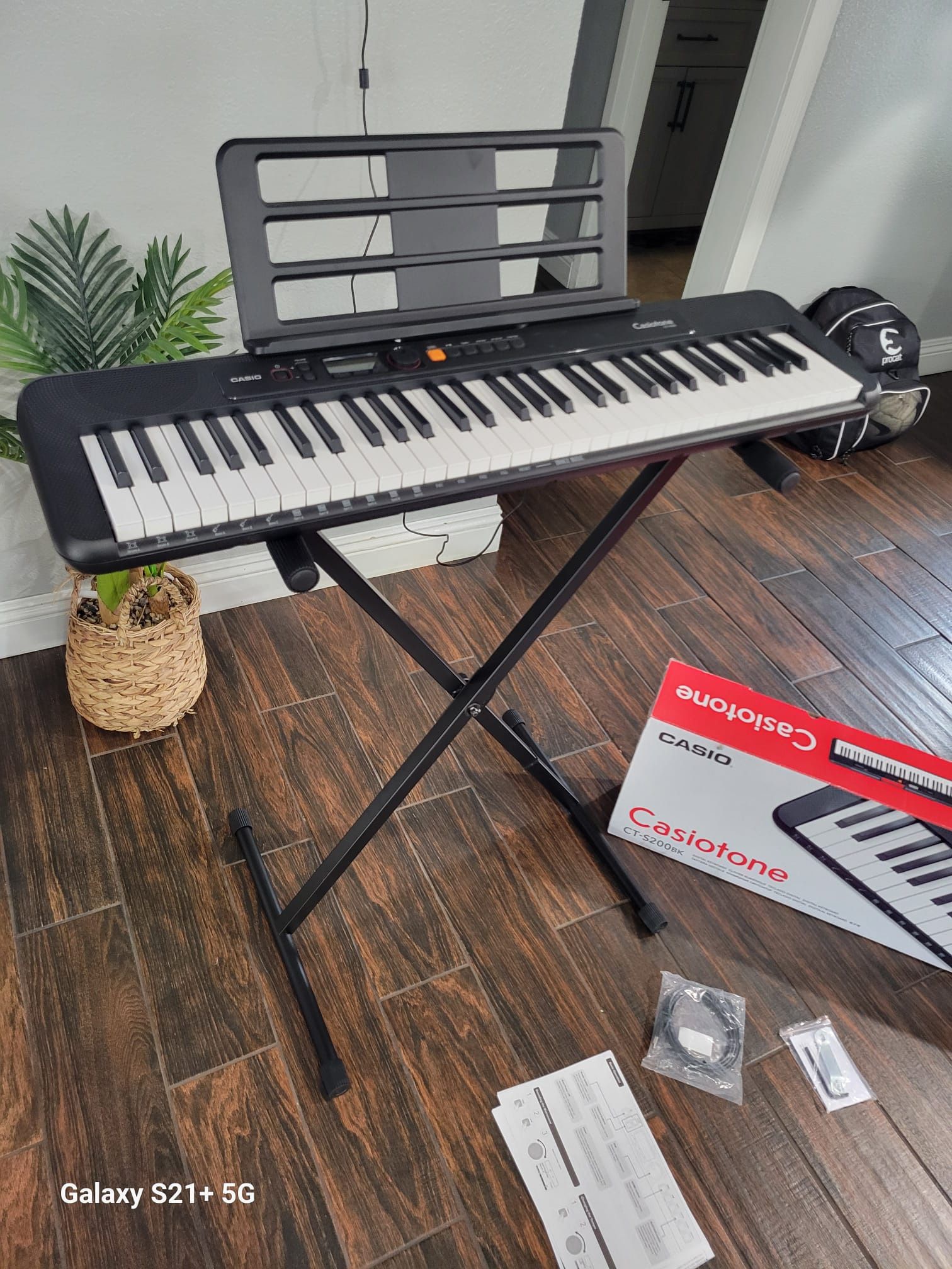 Casio Piano With Stand