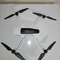 4k 60fps, 5.5mile range GPS ~38 min Drone.  Hubsan Zino 2+