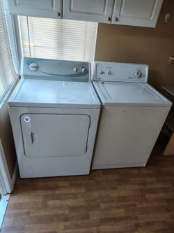 Washer and dryer