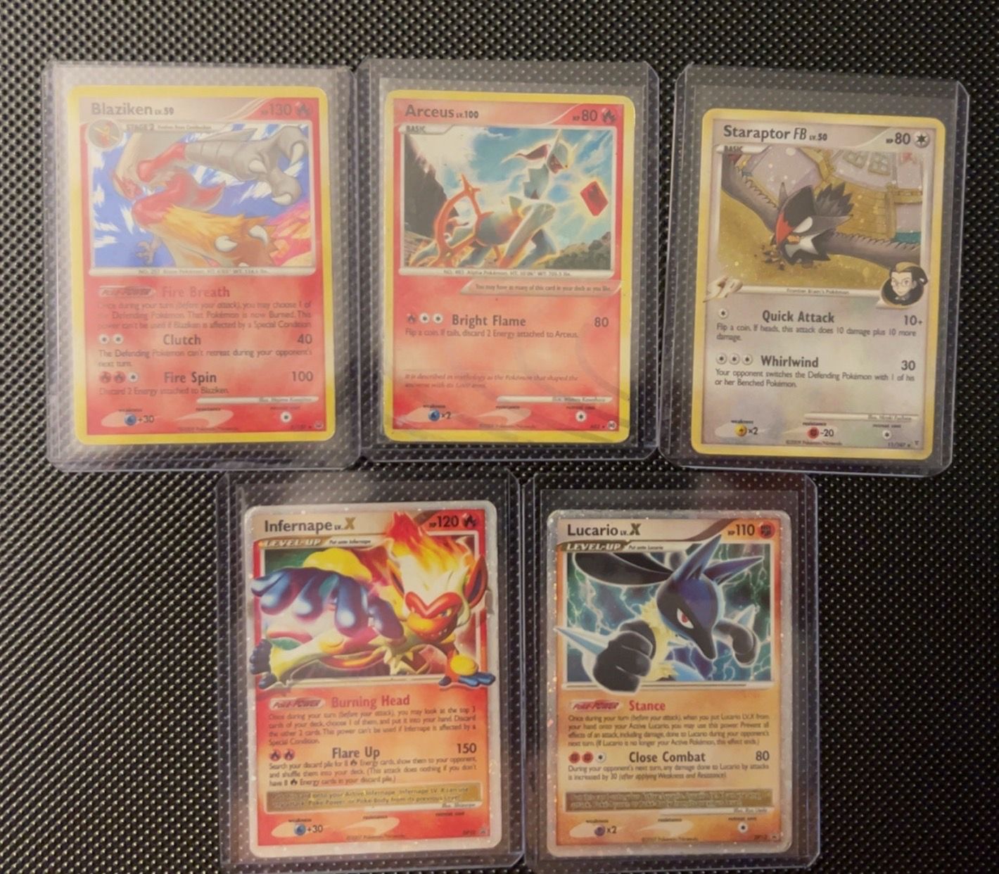 Selling 5 HP cards