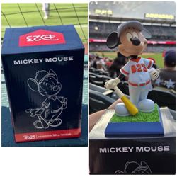 Los Angeles Angels Mickey Mouse D23 Bobblehead SGA 8/12/26 NEW IN BOX