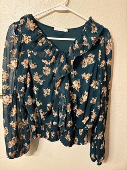 Lush Green Blouse
