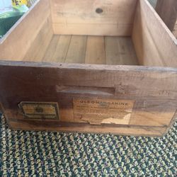 Oleomargarine Antique Crate
