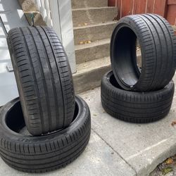 2 Tires 295/30/20 And 2tires 265/35/20 Pirelli