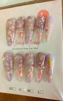 Yang Jang Handmade Press On Nails waterfall $10