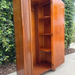 Vintage Art Deco Austinsuite Single-Door Wardrobe/Armoire/Dresser