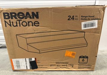 Broan Nutone 24” Overhand Range Hood Fan