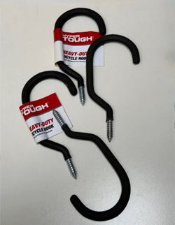 Heavy duty screw hook