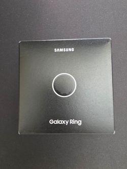 Samsung galaxy Ring size 12 silver open box