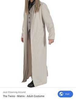 Matrix the twins costume-Adult one size fits all