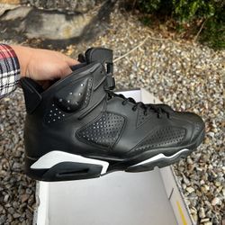 Jordan 6 Black Cat Size 12