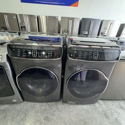 Set Samsung Washing Machine & Electric Dryer 