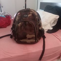 *Billabong *Backpack Camouflage Green