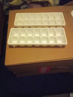 One Pair Of Ice Cube Trays 