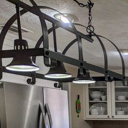 Kitchen Lights/Pot Rack