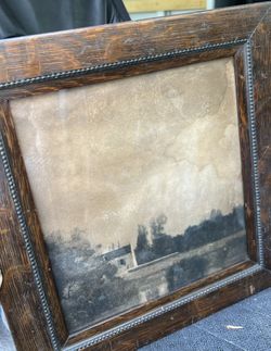 Antique Pen & Ink Countryside