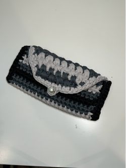 Handmade crochet purse