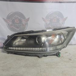 2013-2015 HONDA ACCORD SEDAN LH HEADLIGHT PART HL105-001