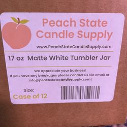 Candle Supplies Tumblers Wax New In Boxes