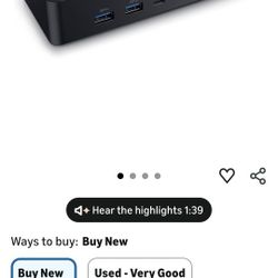 Dell Universal dock station New