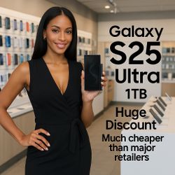 Samsung S 25 Black One Terabyte Phone