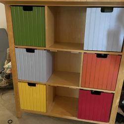 Vintage Cafe Kid Dresser/Cubbie Heavy Duty