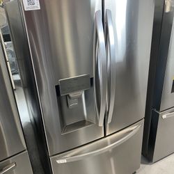 Stainless Steel 26 Cu. Ft. Smart WiFi Enabled French Door Refrigerator