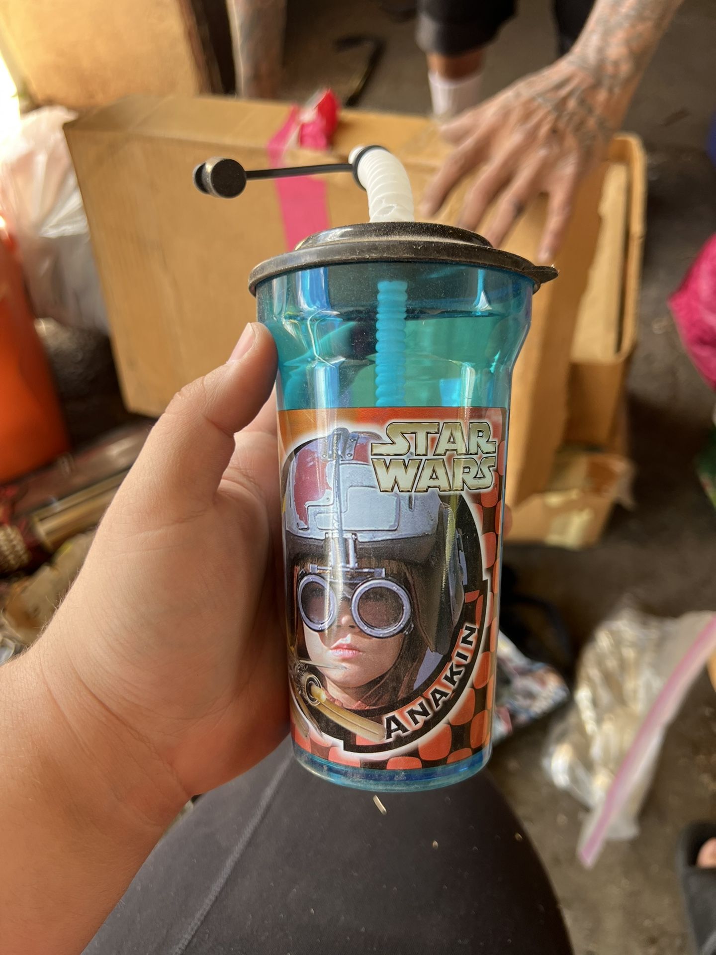 RARE Star Wars Anakin/Sebulba Collectible