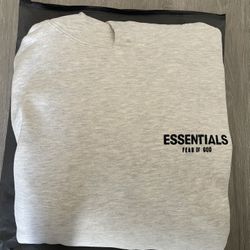 Essentials Light Oat Hoodie