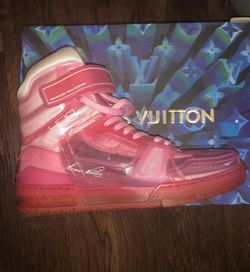 Transparent Pink Crosstrainers Size 10