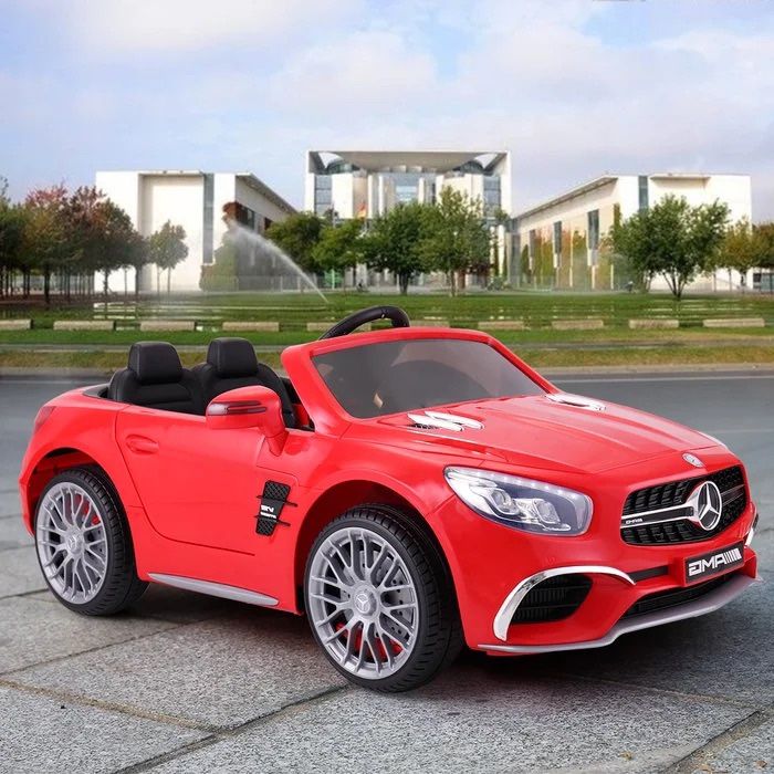 🟥🟥!! BRAND NEW 12V LUXURY REMOTE CONTROL Electric Kids Car Ride On Car Power Wheels Mercedes Benz SL65 with LEDs Music USB and AUX