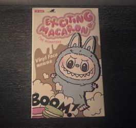 Exciting Macaron Labubu Unopened -Green Grape