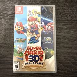 super mario 3d all stars Nintendo switch Sealed