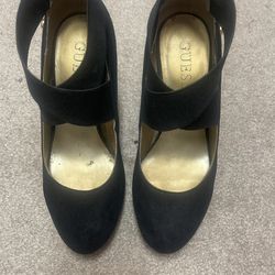 Black Guess Heels