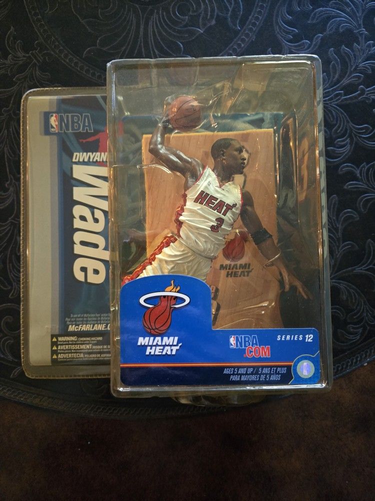 Dwyane Wade 2007 McFarlane Series 12 Miami Heat HOF $30 OBO