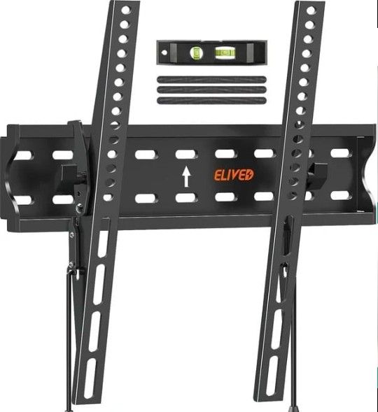 ELIVED TILTING TV WALL MOUNT BRACKET FOR 26-55 INCH FLAT SCREEN TVS - BRAND NEW
