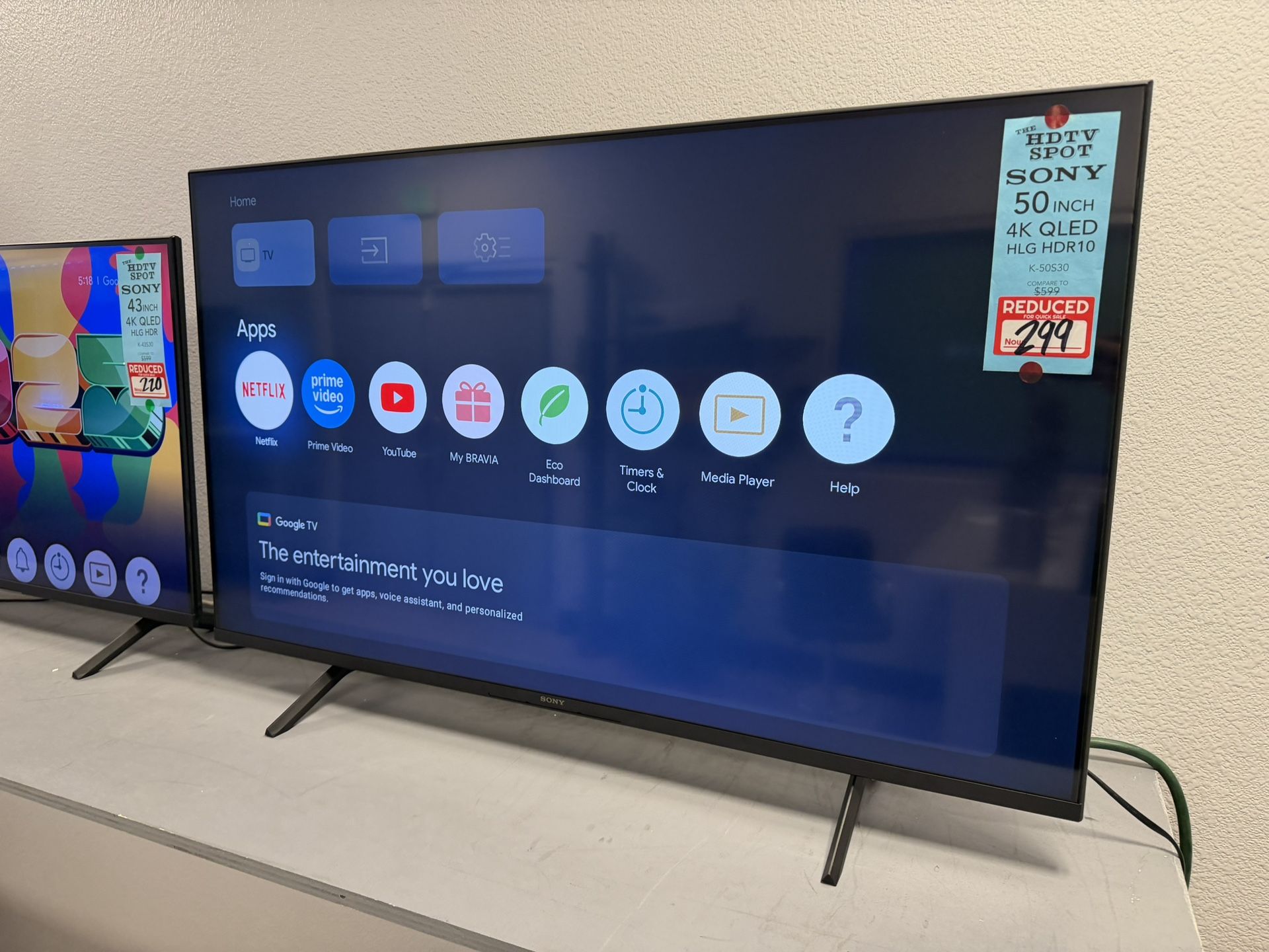 Sony 50-inch smart tv 2025 Bravia 3 k50s30