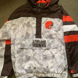 *Rare* Starter Throwback Cleveland Browns Jacket